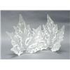 Image 1 : LALIQUE, FRANCE - Six clear and frosted cryst...