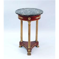 A fine antique French Empire style gilt bronz...