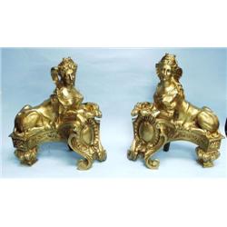 A pair of important antique French Empire sty...