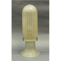 ART DECO - A good French acid cut and frosted...