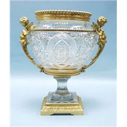 An important antique French gilt bronze mount...