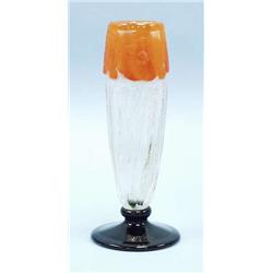 ART DECO - SCHNEIDER, FRANCE. "Camelias". A r...