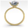 Image 2 : 1.51 CTW Certified VS/SI Diamond Engagement Ring 18K Yellow Gold - REF-524W8F - 32239