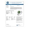 Image 2 : 3.0 CTW Green Tourmaline & Diamond Ring 14K White Gold - REF-87N6Y - 11771
