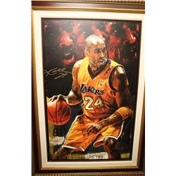 Kobe Bryant Autographed Giclee