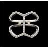 Image 2 : 0.31 ctw Diamond Ring - 14KT White Gold
