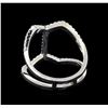 Image 3 : 0.31 ctw Diamond Ring - 14KT White Gold