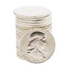 Image 1 : Roll of (20) 1963-D Brilliant Uncirculated Franklin Half Dollar Coins
