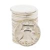 Image 2 : Roll of (20) 1963-D Brilliant Uncirculated Franklin Half Dollar Coins