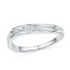 Image 1 : 0.02 CTW Diamond Ring 10KT White Gold - REF-11X2Y