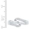 Image 2 : 0.20 CTW Diamond Triple Row Ring 10KT White Gold - REF-19Y4X