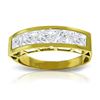 Genuine 2.25 ctw White Topaz Ring Jewelry 14KT Yellow Gold - REF-54H2X