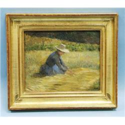 HENRY MARTIN (1860-1943) French school. "Pays...