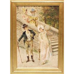 PIETRO MASSINI (1863-1918) Italian school. "G...