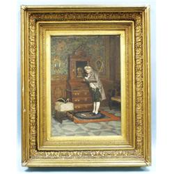 G. BORTIGNONI - 19th century Italian school."...