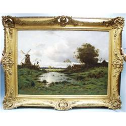 LOUIS LEPOITTEVIN (1847-1909) French school....