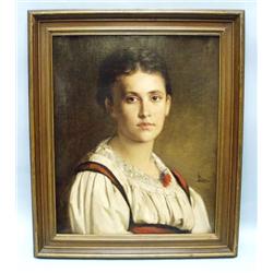 ERNST LAFITE (1826-1885) Austrian school. "Po...