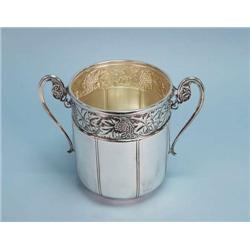 ART NOUVEAU - W.M.F. A German silver plated w...