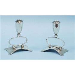 A pair of unusual modernist design Mexican st...