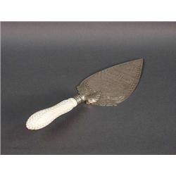 A very good antique English sterling silver t...