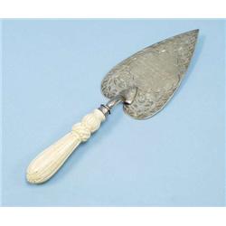 A very good antique English sterling silver t...