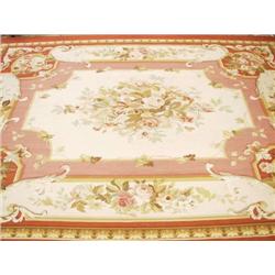 An Aubusson design wool carpet. Appx. size: 1...