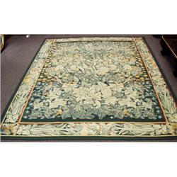 An Aubusson design wool carpet. Appx. size: 9...