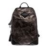 Image 1 : MCM Gunmetal Gray Leather Studded Stencil Lion Medium Duke Backpack