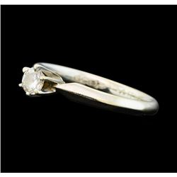 0.25 ctw Diamond Ring - 14KT White Gold
