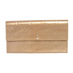 Louis Vuitton Gold Vernis Monogram Sarah Wallet