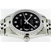 Image 9 : Rolex Mens Stainless Steel 1.20 Ctw Black Diamond And Emerald Datejust Wristwatc