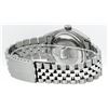 Image 4 : Rolex Mens Stainless Steel White Diamond Lugs And Ruby Datejust Wristwatch