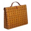 Image 3 : MCM Brown Visetos Coated Canvas Vintage Briefcase