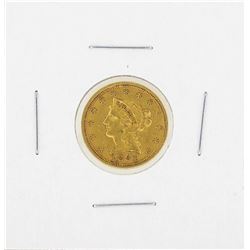 1851 $2 1-2 Liberty Gold Coin XF