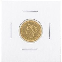1851 $2 1-2 Liberty Gold Coin VF