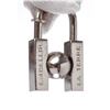 Image 5 : Hermes Silver Palladium Embellir La Terre Cadena Lock Charm