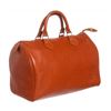 Image 2 : Louis Vuitton Sienna Brown Epi Speedy 30 cm Satchel Bag