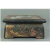 Image 6 : Chinese Ming Wanli Gilt Ink Stone signed on Base