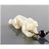 Image 2 : Chinese Light Green Jade Carved Dog Toggle