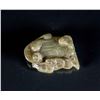 Image 3 : Chinese Celadon Jade Carved Frog Toggle