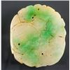 Image 2 : Burma Green and Brown Jadeite Buffalo Pendant