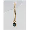 Image 2 : 0.22ct Blue Diamond Hoop Earrings RV $600
