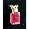 Image 2 : 1.45ct Ruby & Diamond Pendant CRV $823