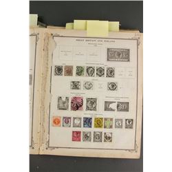Extremely Rare 19th Century Stamp Collection Book