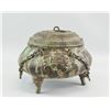 Image 2 : China Archaistic Style Bronze Beast Tripod Censer