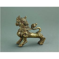 Chinese Tang Bronze Lion