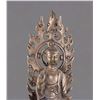 Image 4 : Chinese Tang Style Silver Shakyamuni Buddha Statue