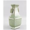 Image 2 : Chinese Guan Style Celadon Crackle Porcelain Vase