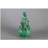 Image 2 : Chinese Green Glazed Double Gourd Porcelain Vase