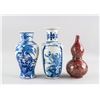 Image 1 : Assorted Chinese Porcelain Vases 3 PC